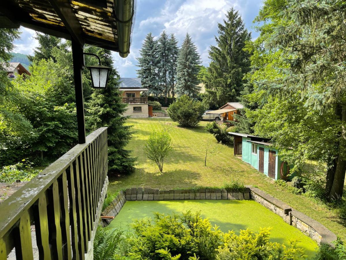 Villa Residenz Waldfrieden Garnsdorf Exterior foto